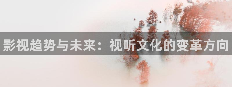 天狼影院伦理：影视趋势与未来：视听文化的变革方向